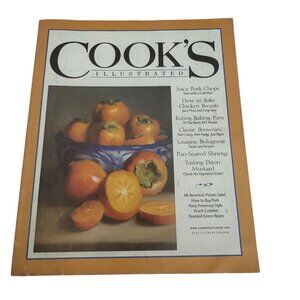Cooks Illustrated Magazine Featuring Juicy Pork Chop & Lasagna Recipes